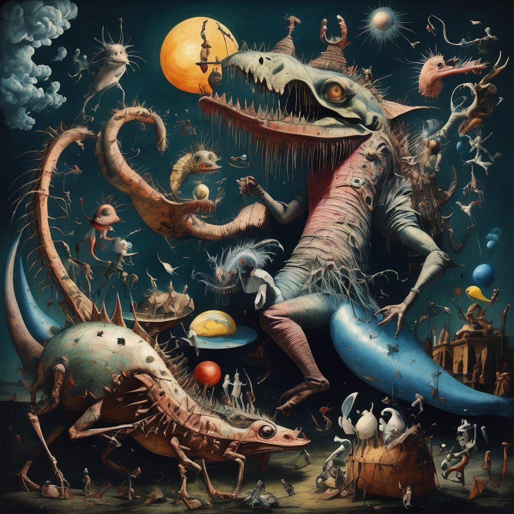 Saint Anthony's Temptation: Bizarre Surrealism