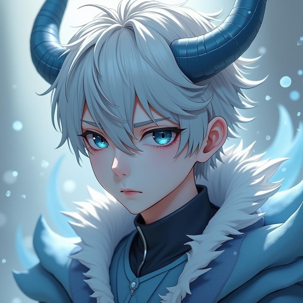 Undead Demon: 3D Anime Art in Dark Fantasy Style