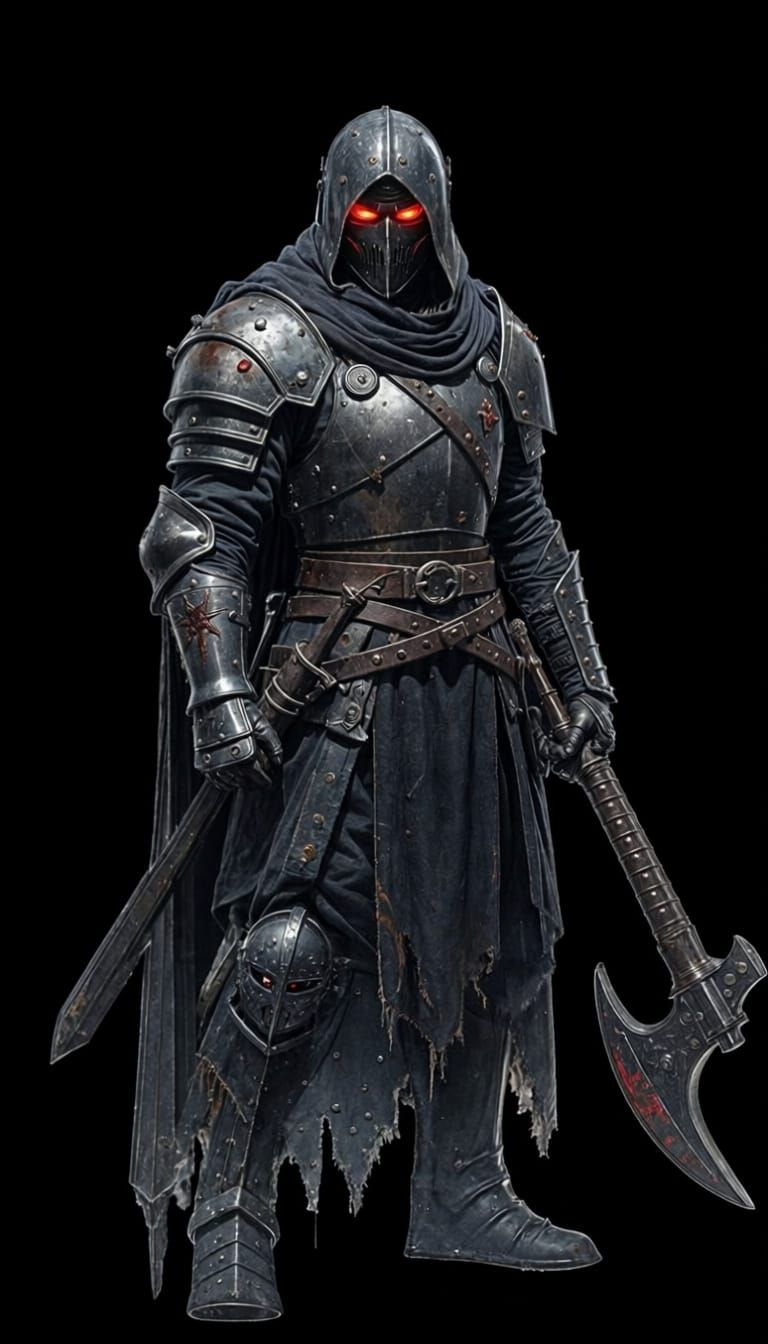 Sinister Crusader in Dark Forest