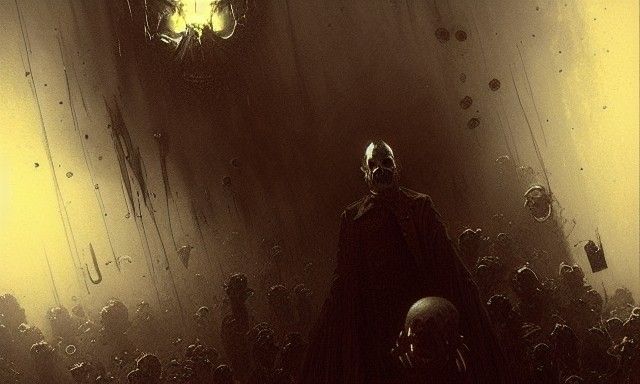 Hellish Thomas the Train, Sinister Horror Art