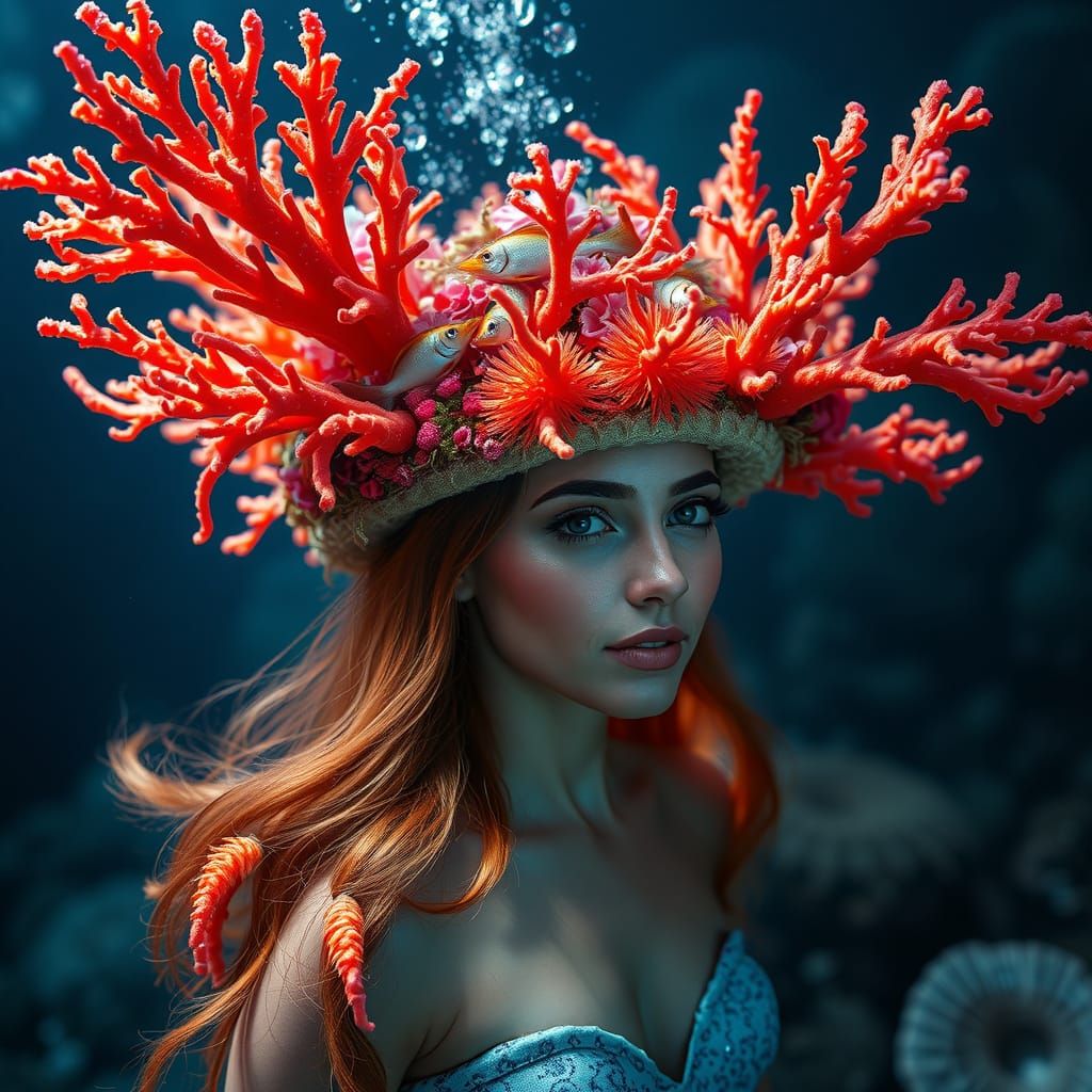 Coral Hat