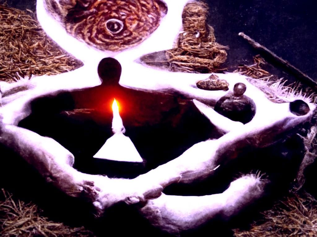 Abstract Visualization of Ritual and Consciousness