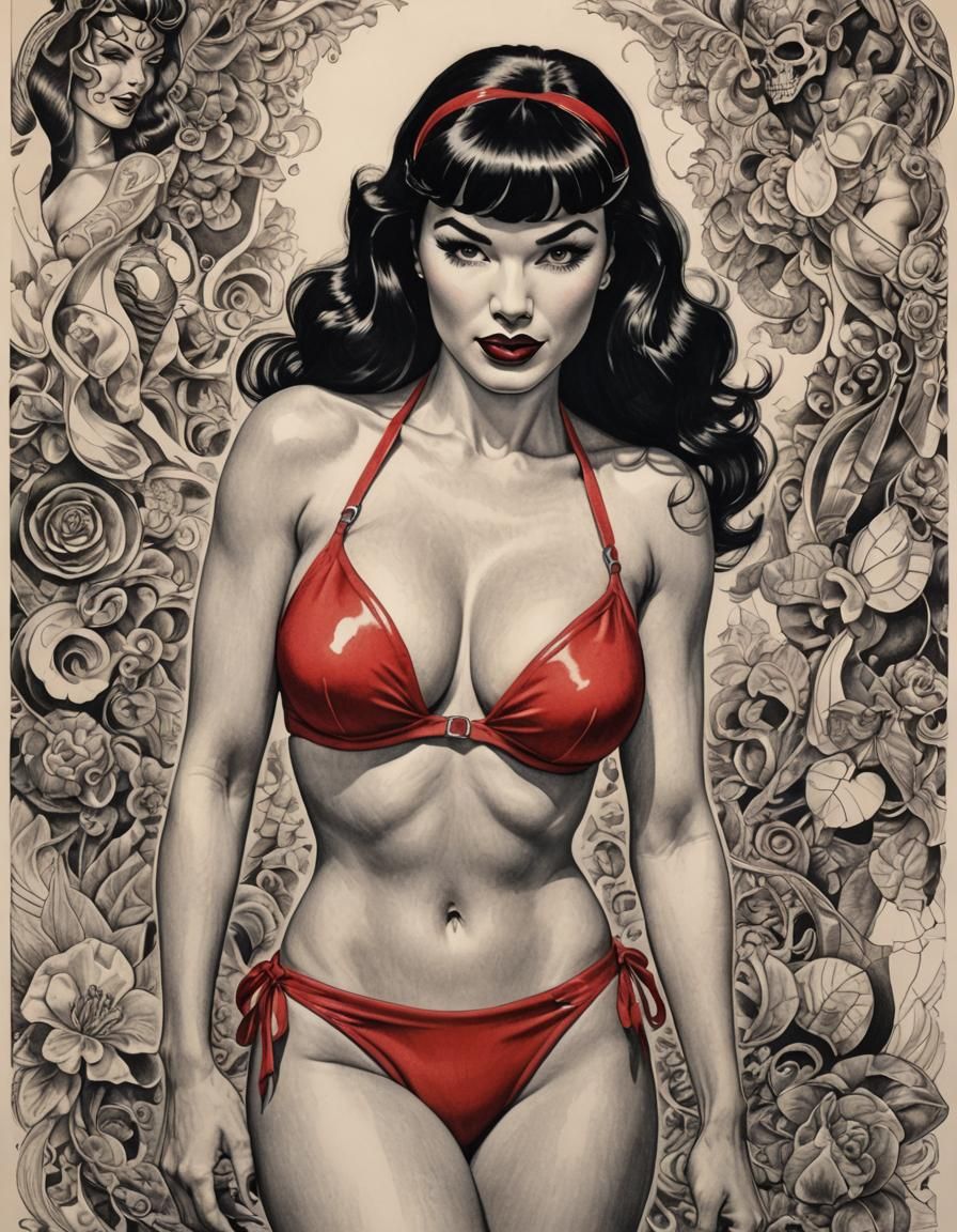 Gorgeous Betty Bombshell.