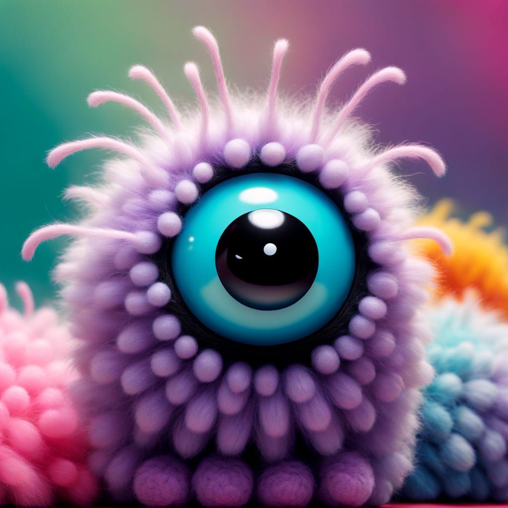 Creepy Cute Caterpillar: A Grotesque Horror Close-Up