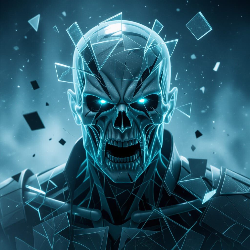 Ghostly Fighter of Glass and Mist, Rage Embodied