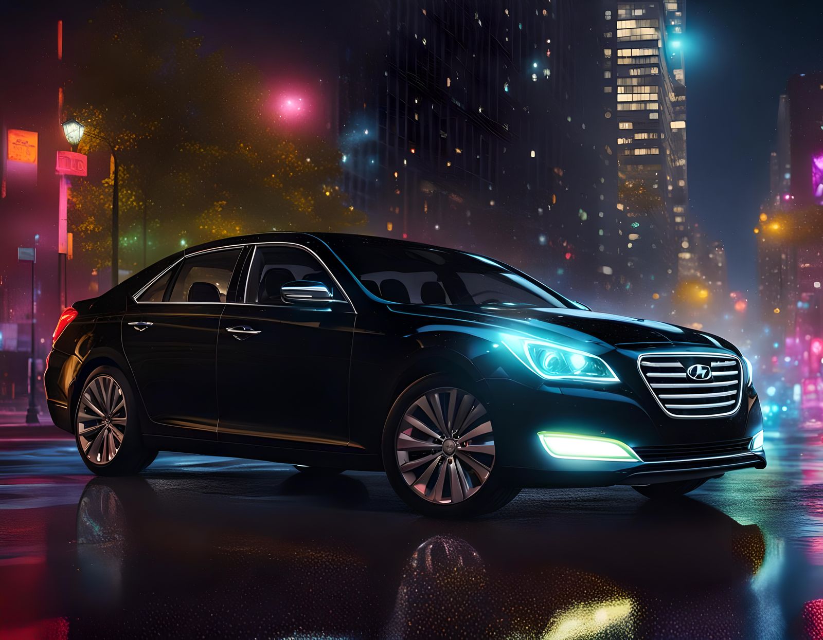 Black 2013 Hyundai Chrysler 300C in Detroit