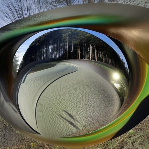 Astral Gateway to Another World, Digital Illustration