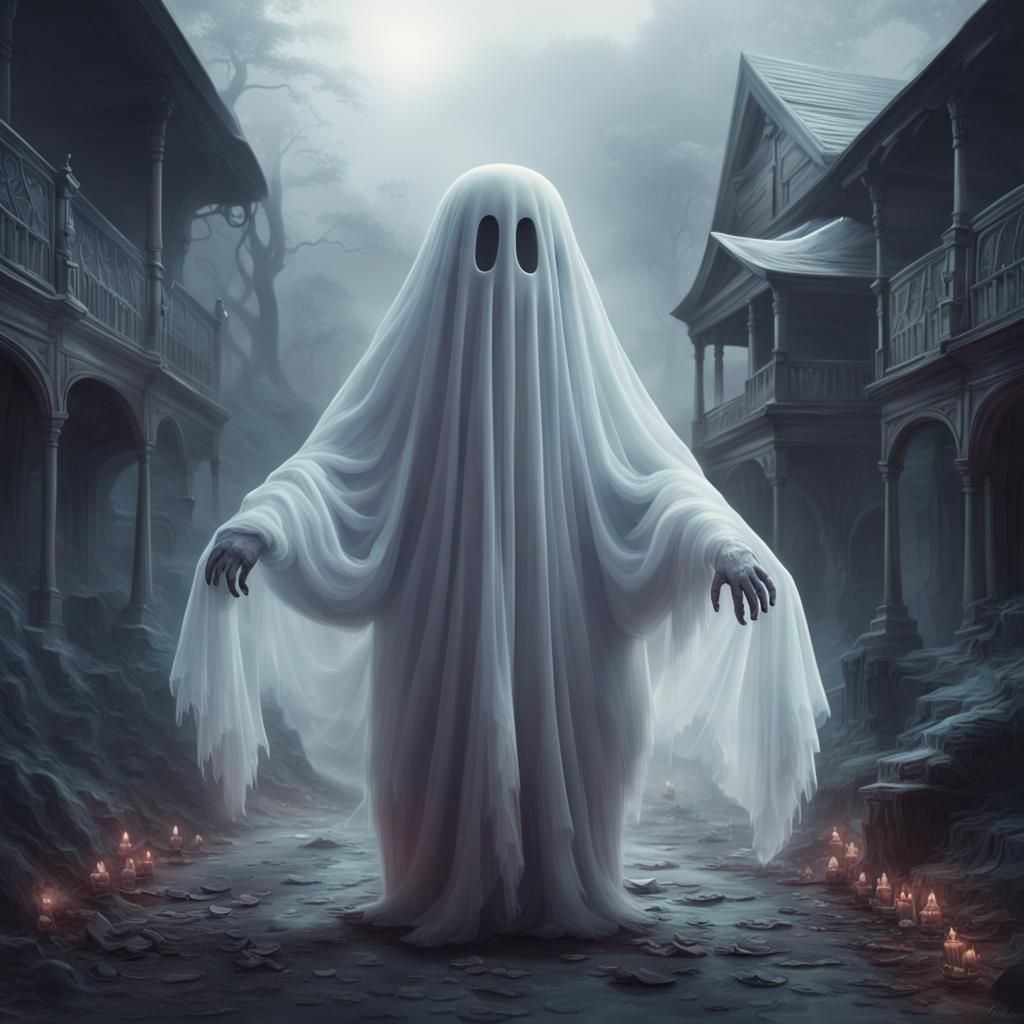 Wumpus as Ghost: Digital Matte Painting