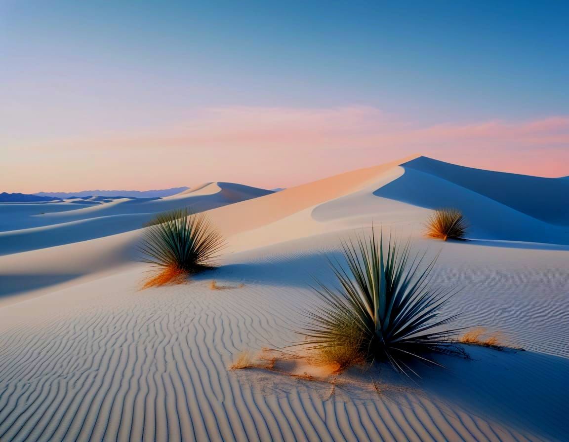 White Sands National Park in Documentary Style with Kodak Ek...