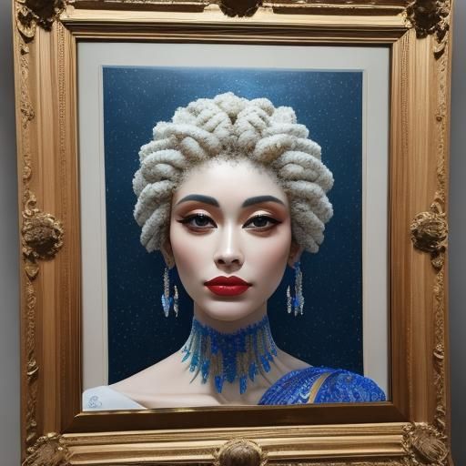 Intricate AI-Generated Composition