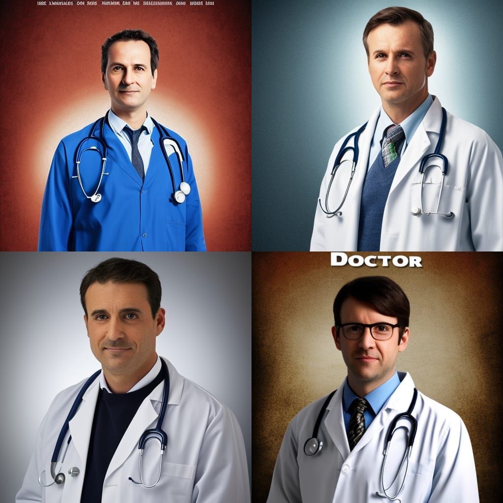AI Generated Image of a Doctor