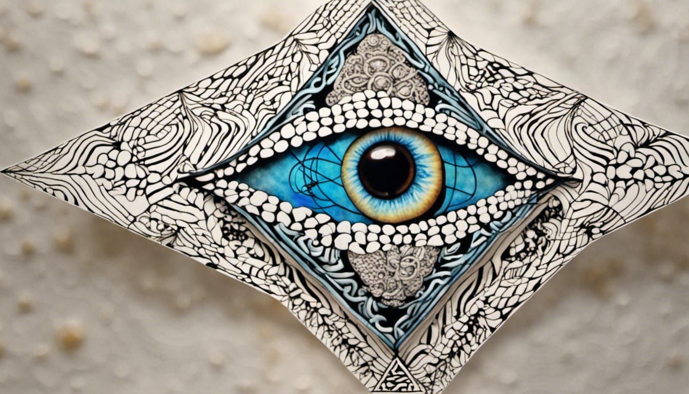 Quantum Zentangle: Fractal Wave Function Art