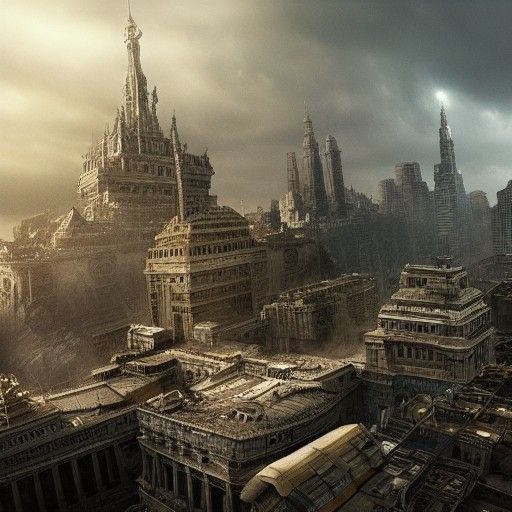 Epic Last Stand: Dramatic Digital Matte Painting