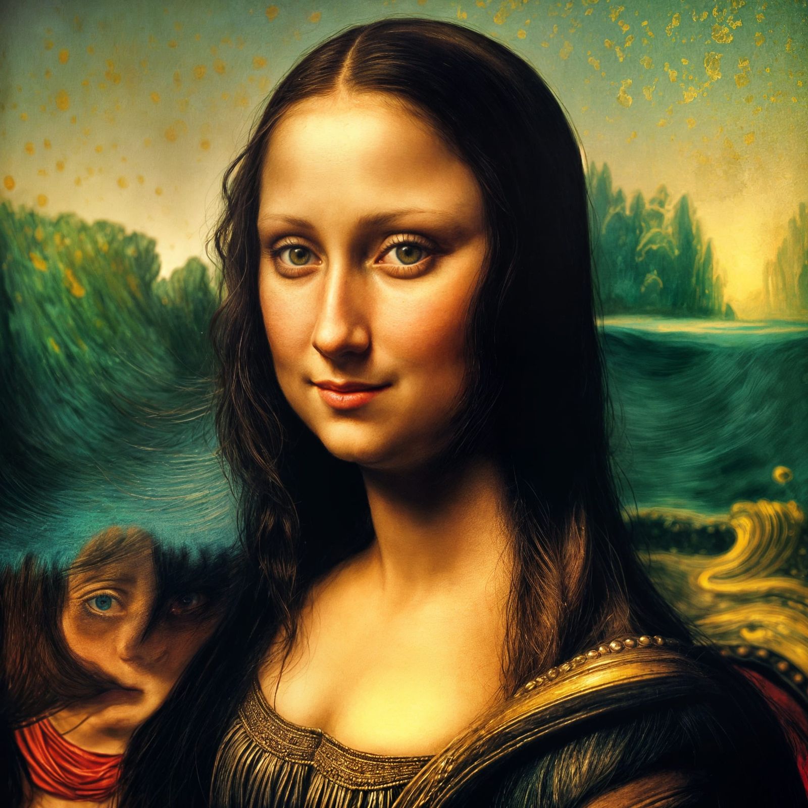 Hyperrealistic Portrait of Mona Lisa's Enigmatic Smile