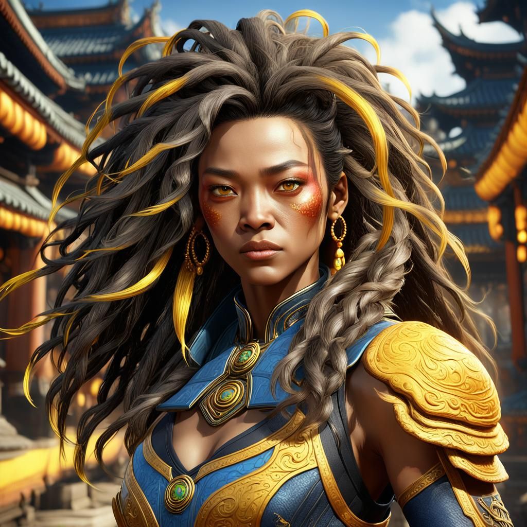 Lei Fang Portrait with Dynamic Lighting