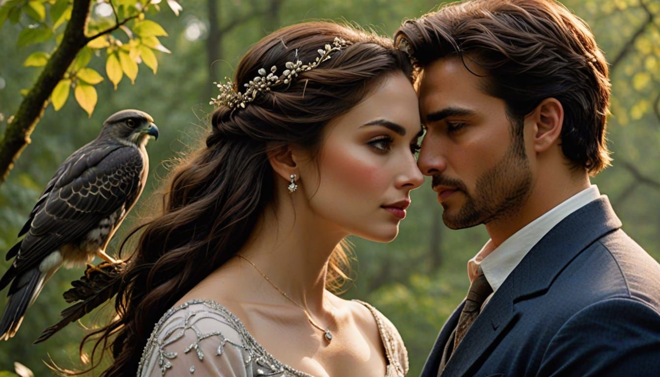 A Hawk's Enchantment: Sensual Beauty Captured