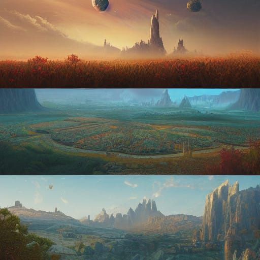 Vibrant Biblical Landscape in Stunning 8k Resolution