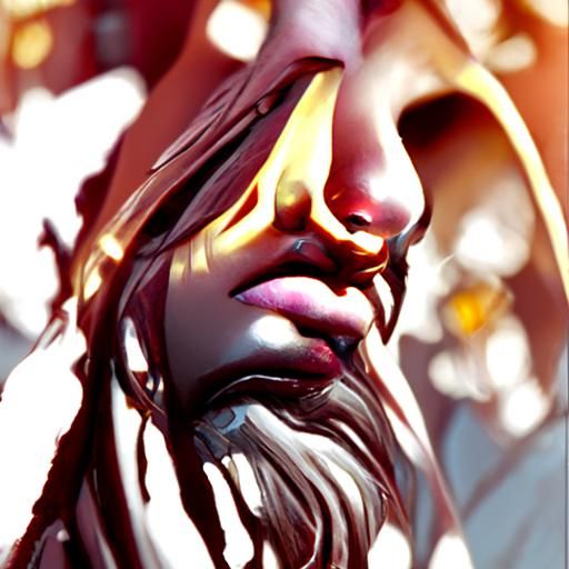 Detailed Portrait in Dynamic Lighting