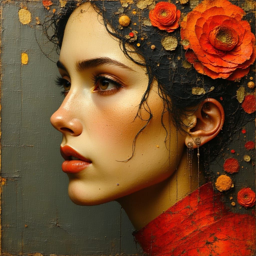 Aphrodite, Greek Goddess of Love, in Bronze Age Attire