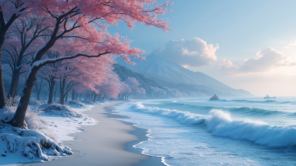 Where snow, sand, and sea converge