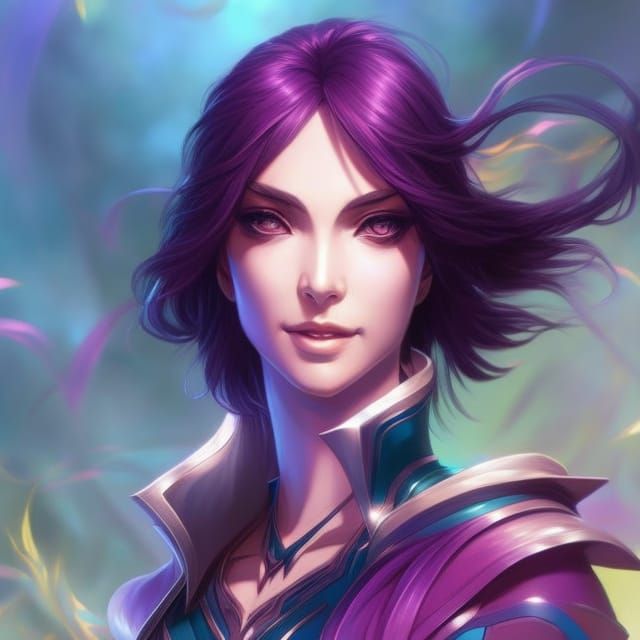 Rukia Portrait: Hyperdetailed Concept Art in 8k