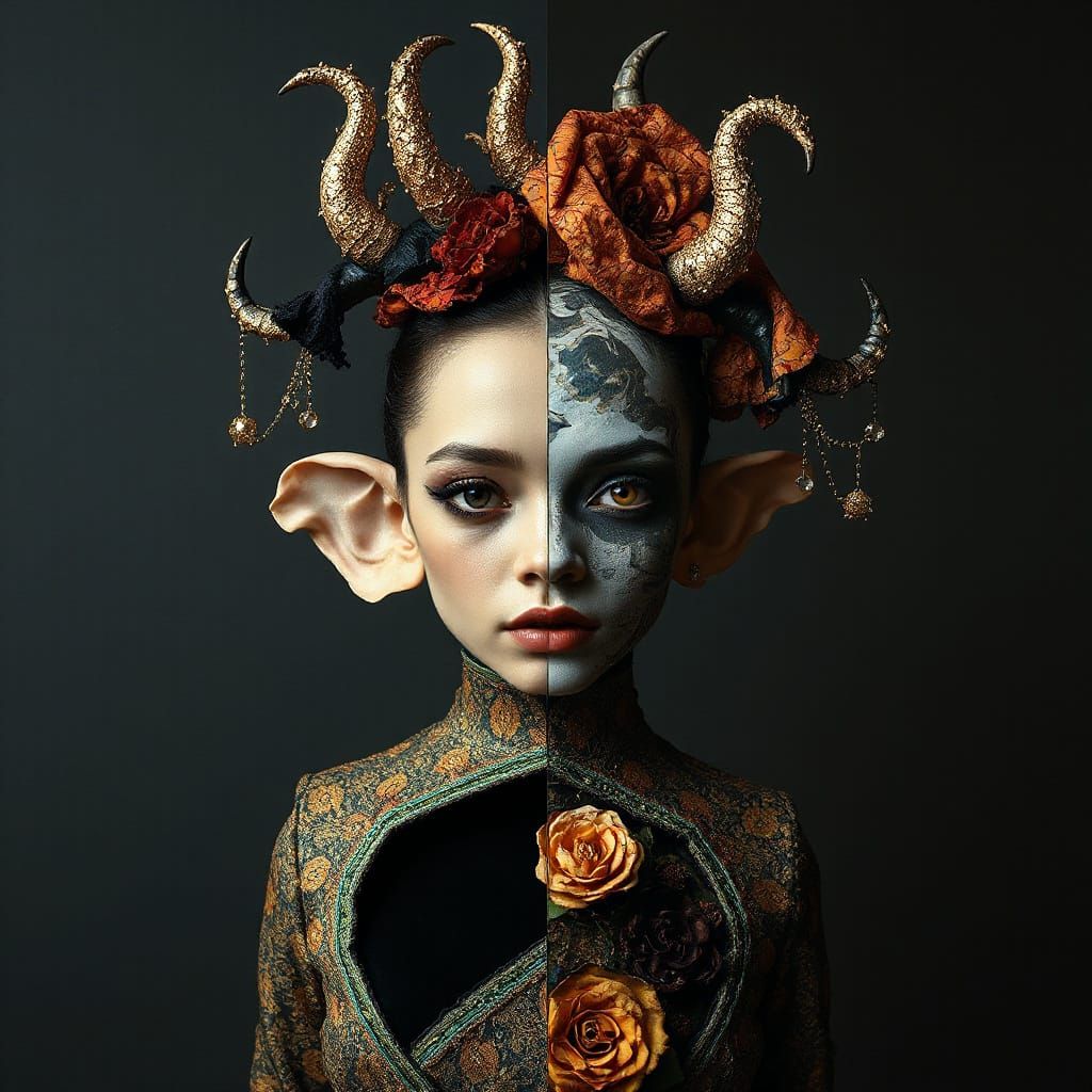 Duality of Good and Evil in Avant-Garde Style