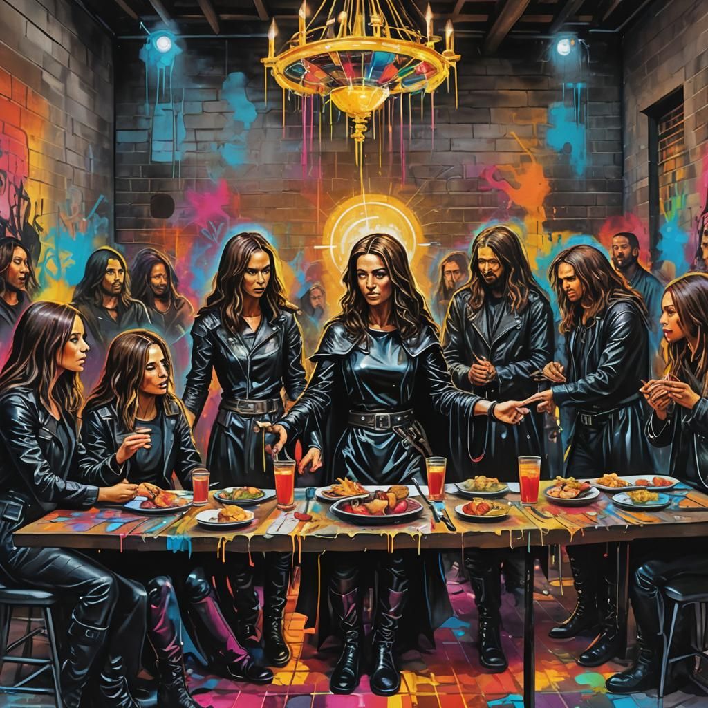 The Last Supper: Female Warriors in Graffiti Art