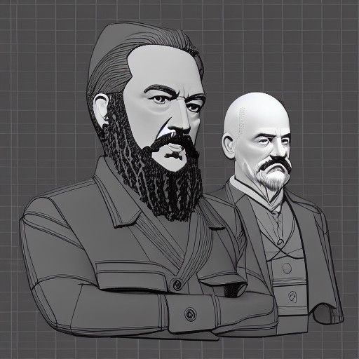 Political Figures in Pixar Style 3D Art