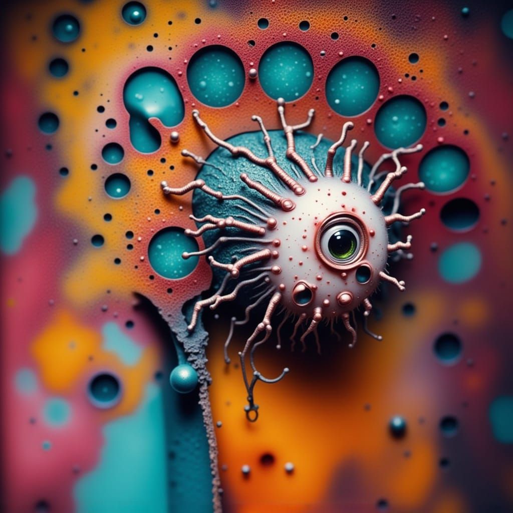 Eldritch Gothic Homunculus in Steamer Trunk