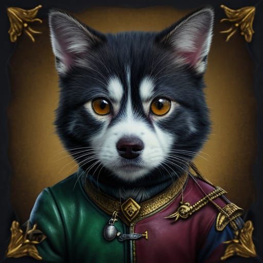 Fantasy Pets in Majestic Portrait