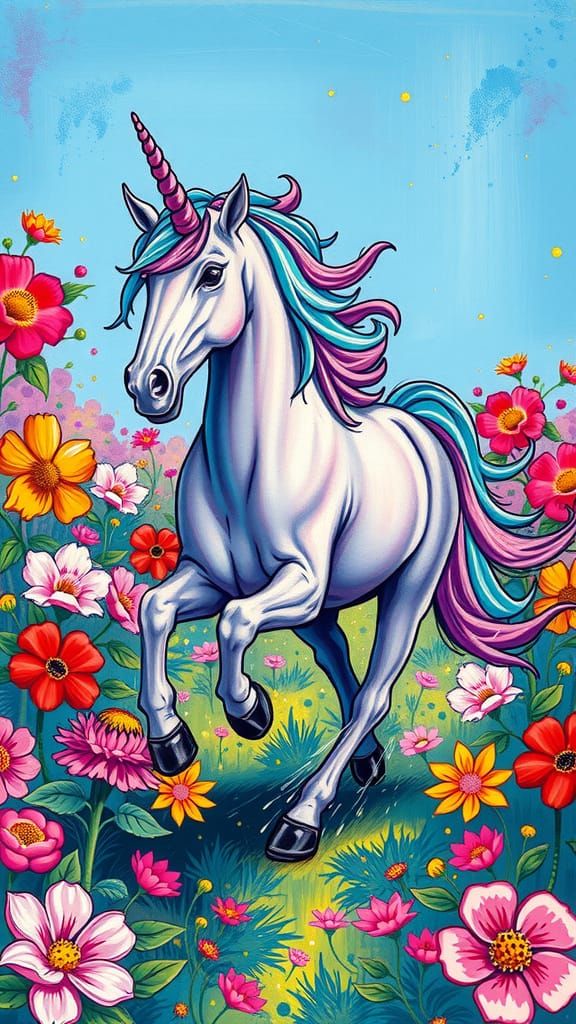 **Monet's Electric Unicorn**