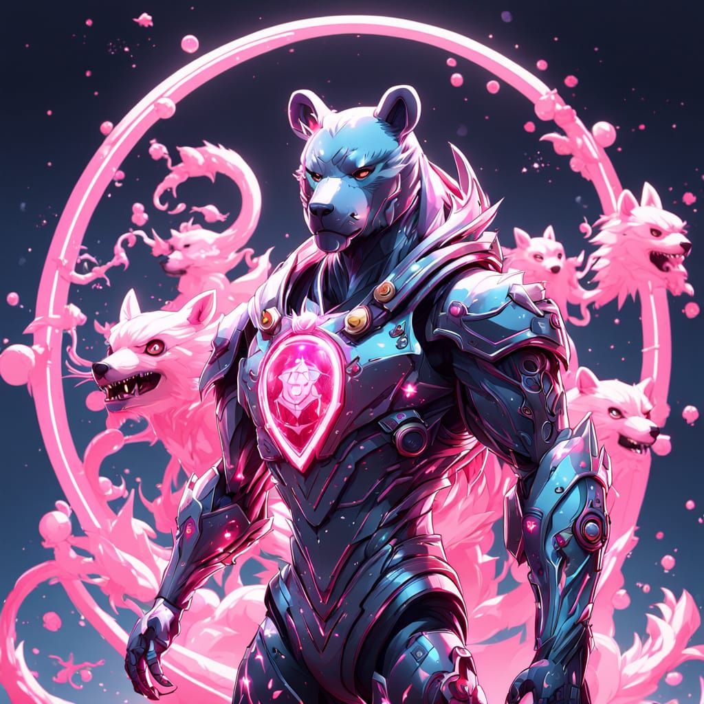 Sailor Moon Transforms into Cyberpunk Alien Beast