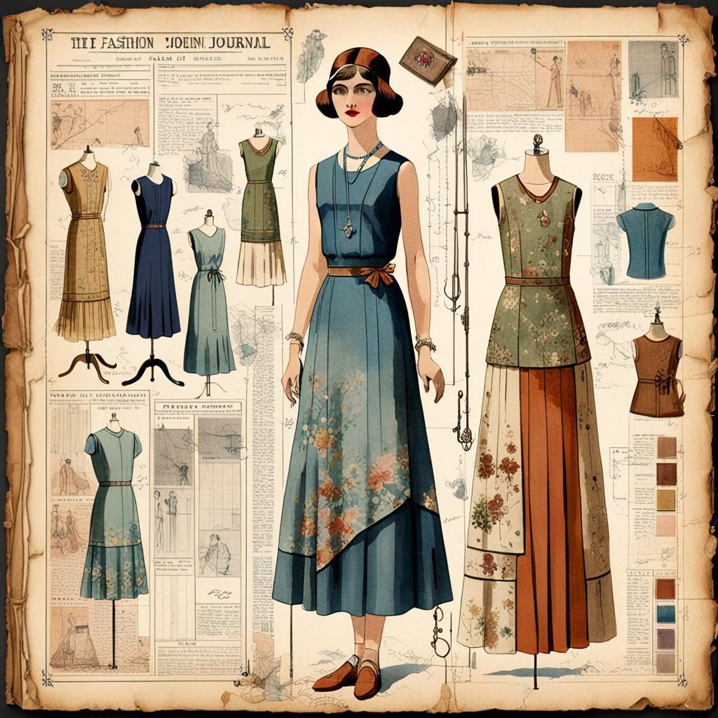 ~ A 1920s Fashion Magazine ~