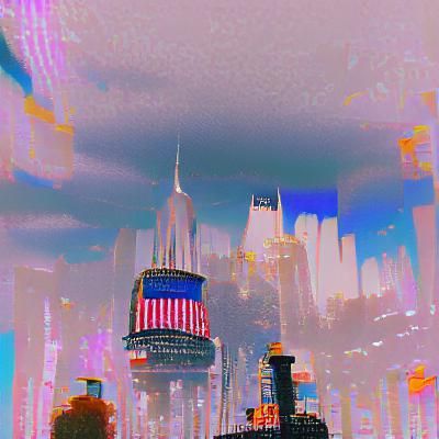AI Rendering of New York