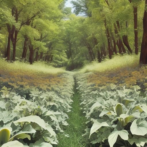 Psychedelic Sunset Seascape with Crashing Waves