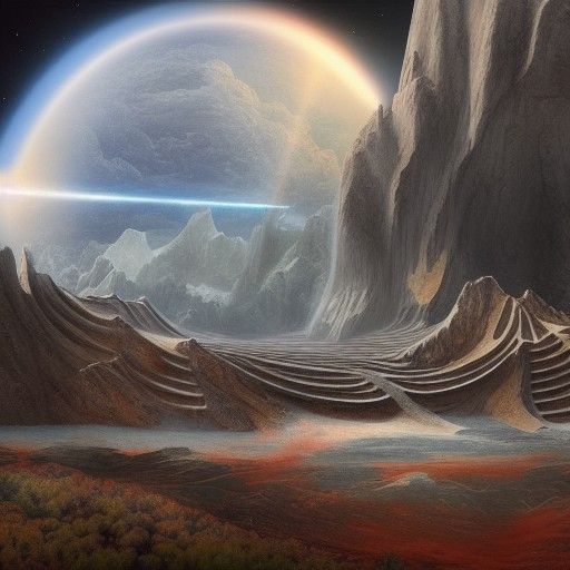 Yin Yang Symbol in the Universe