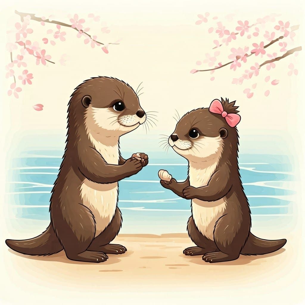 otter 🦦 couple