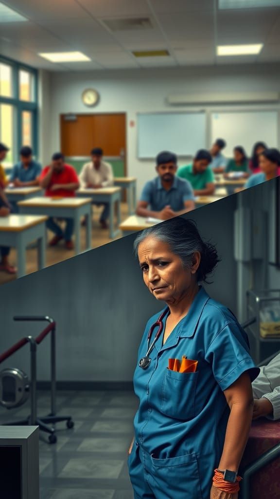 Contrasting Education and Healthcare: A Study in Inequality