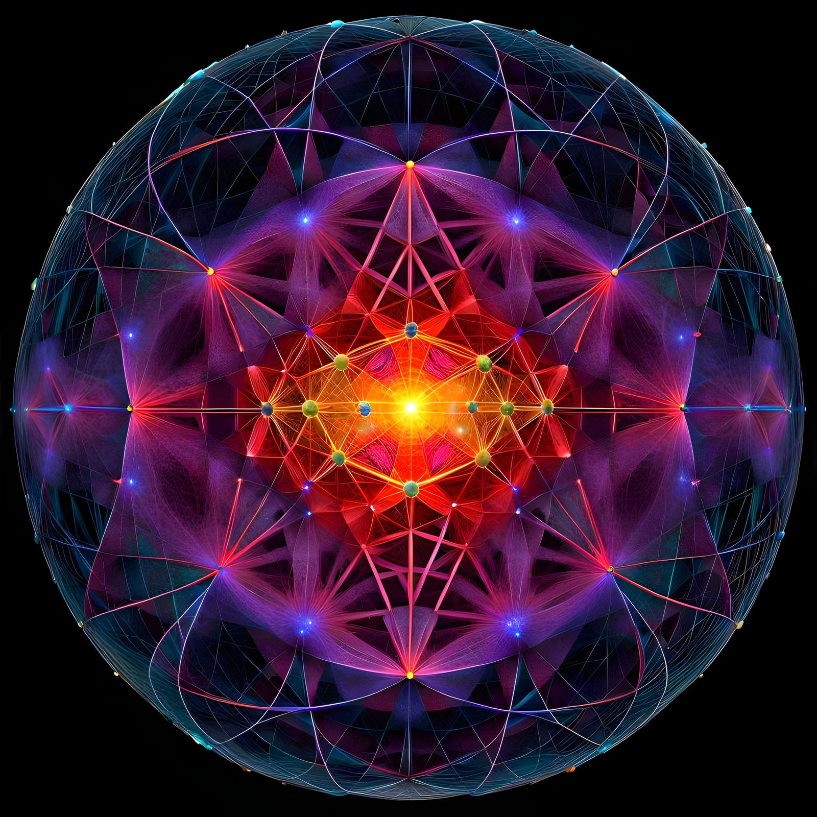 fundamental fabric revealed as geometric