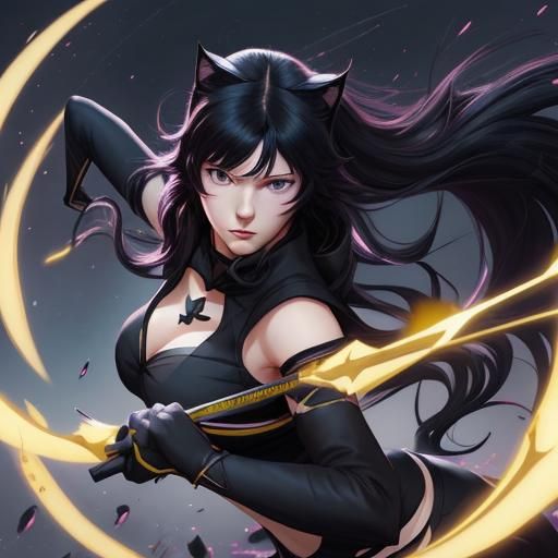 Blake Belladonna Anime Key Visual Art