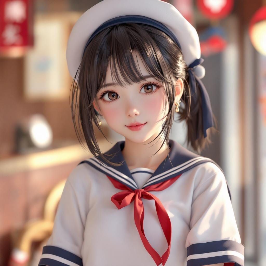 Sailor uniform girl