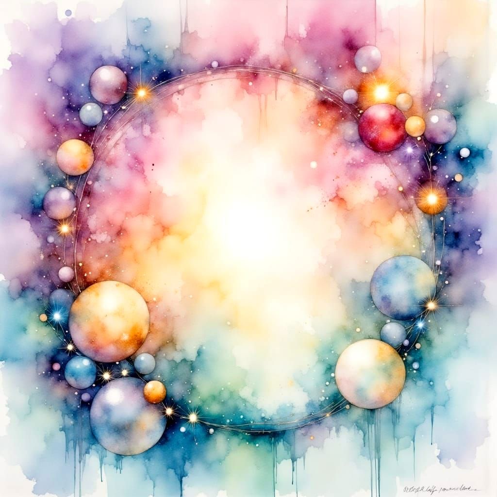 Soft Bokeh Orbs in Ethereal Dreamscapes