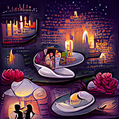 Romantic Date Night Scene