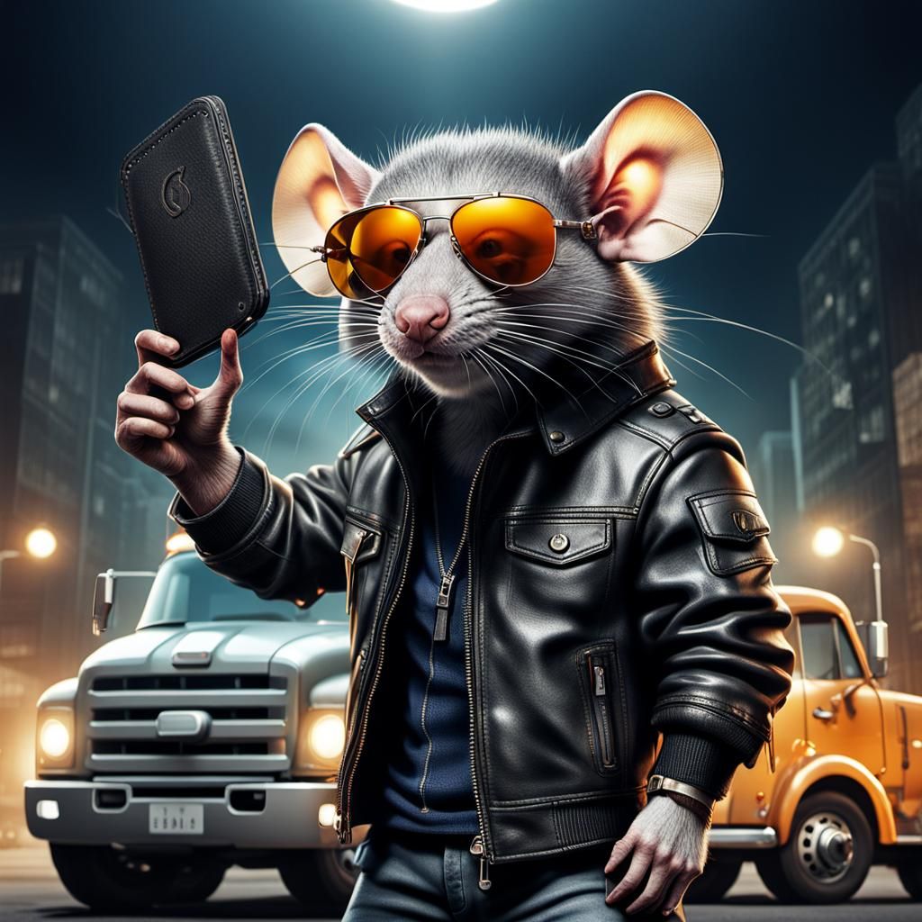 Ricky Rat P.I. - new video game character challenge entry