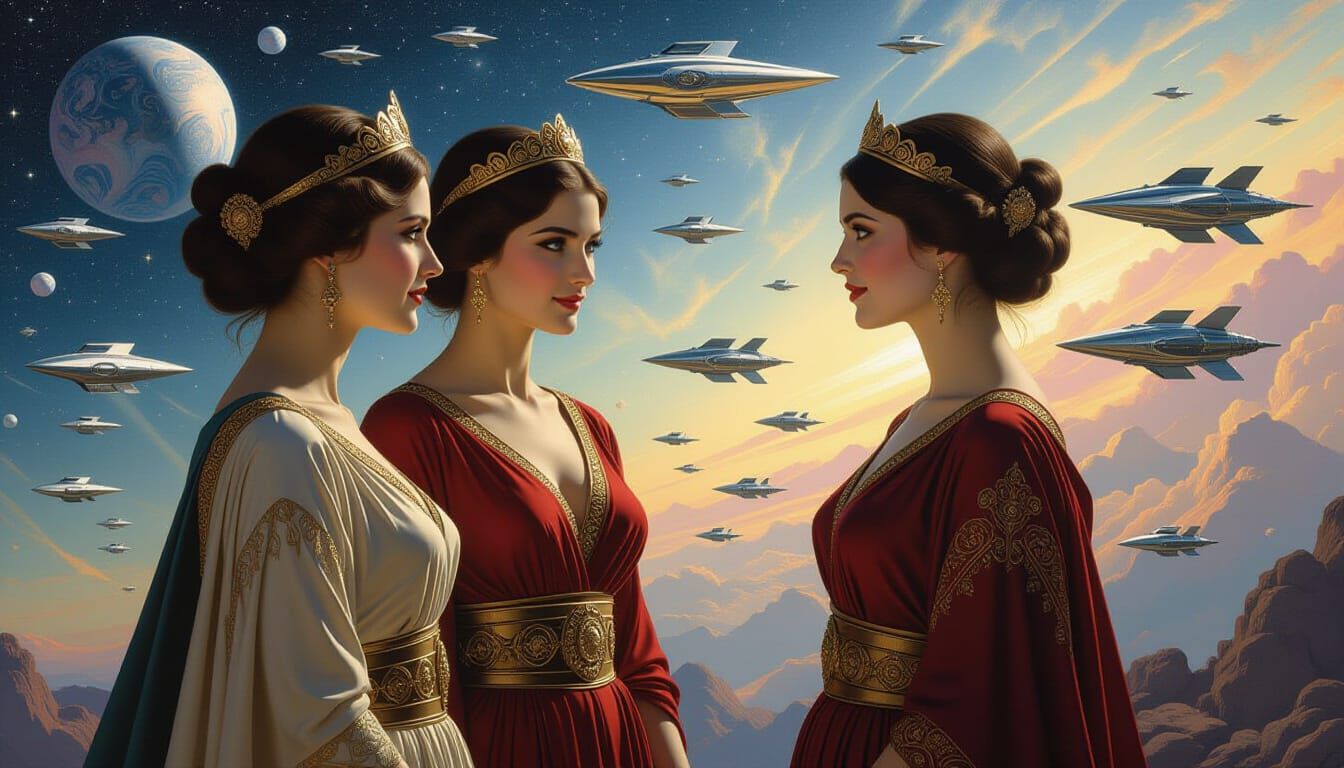 Neo-Spartan Galactic War by the Furies