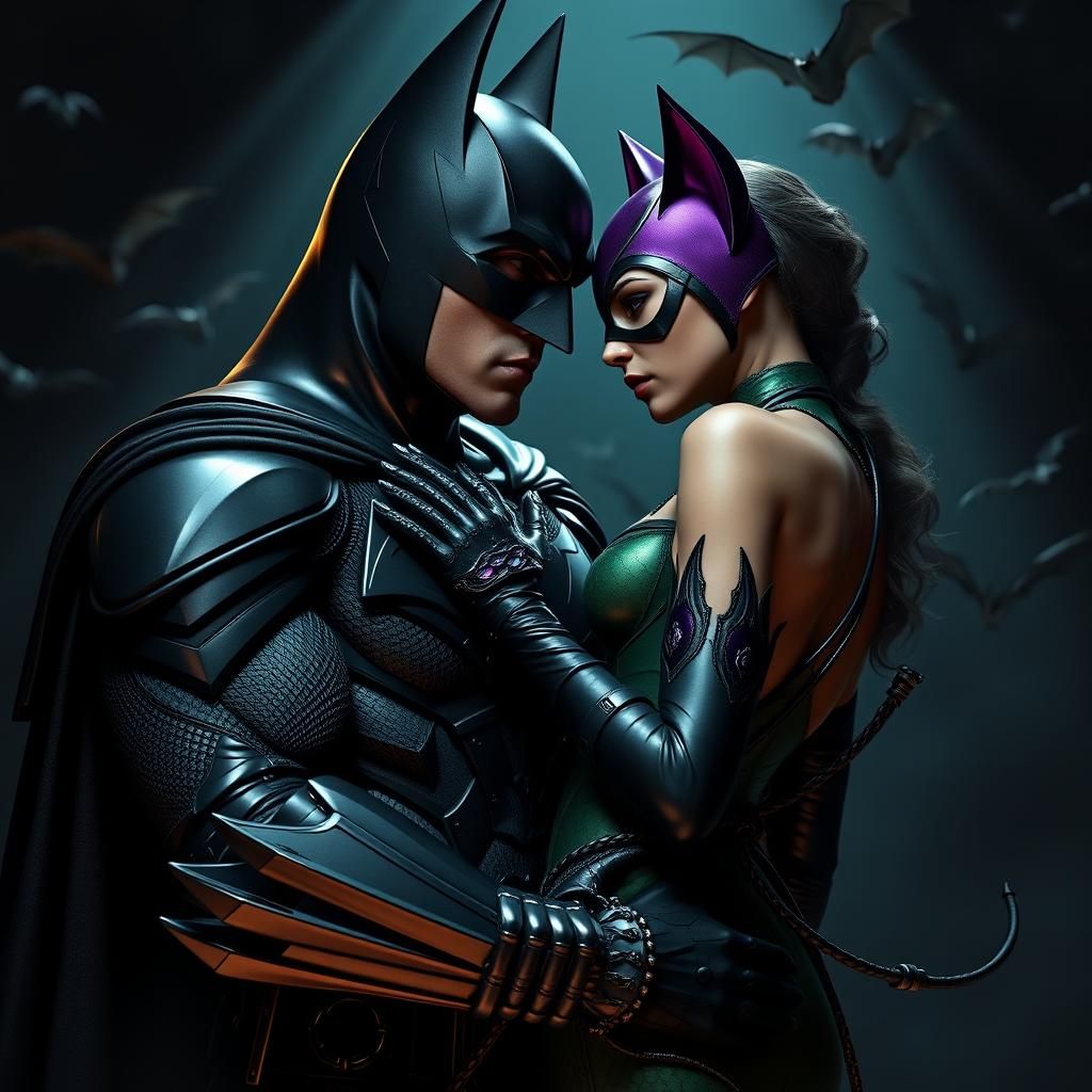 Batman and Catwoman