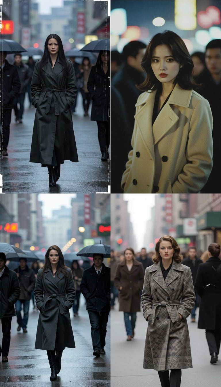 Woman in Focus: Cinematic Street Portrait