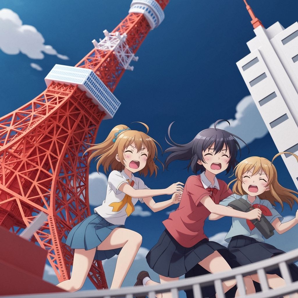 Godzilla and King Kong Battle at Tokyo Sky Tower