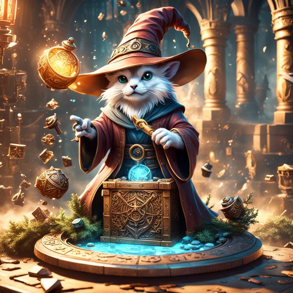 Critter Wizard and the Ancient Puzzle Box