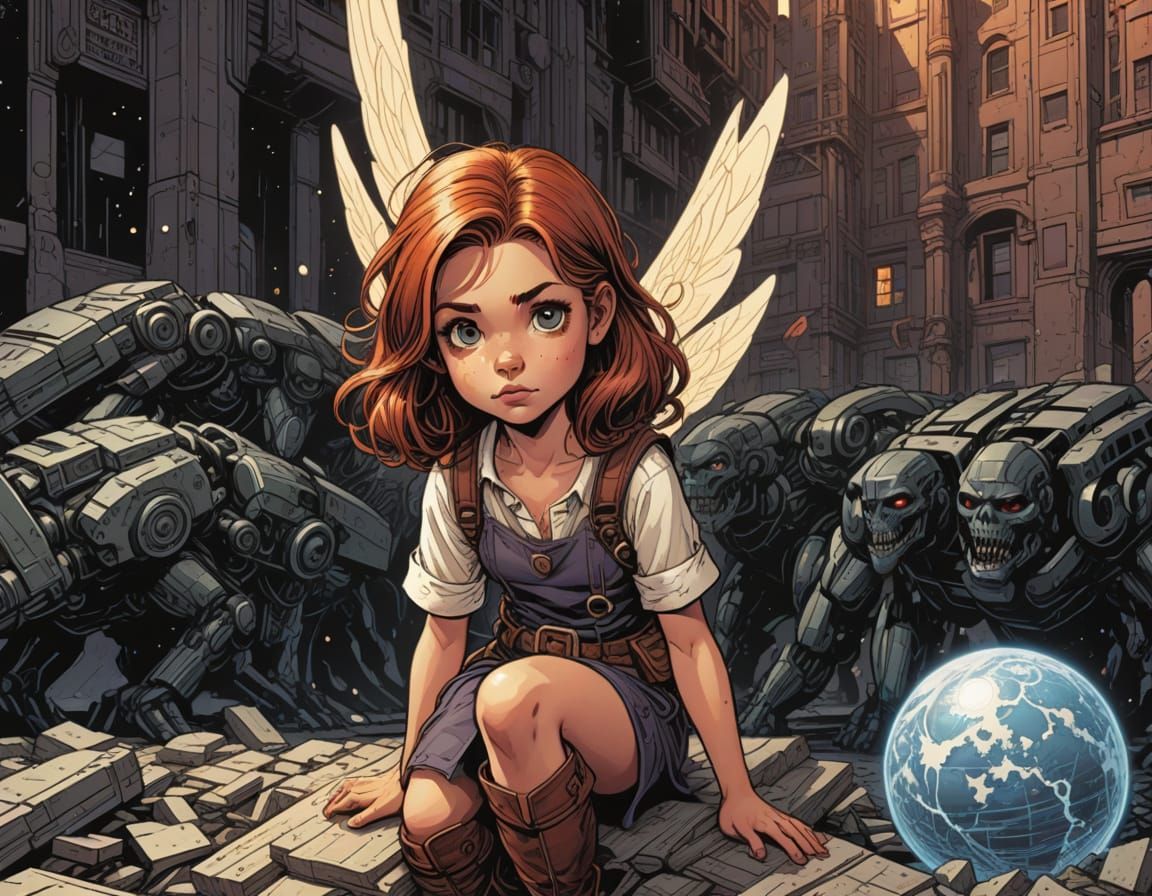 Comic Book Art in Perfect, Smooth Style